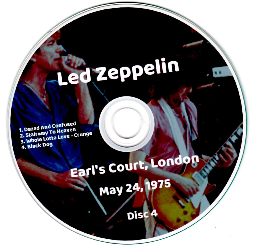Led Zeppelin: To Be A Rock And Not A Roll - Earl's Court, London, May 24, 1975 Live Concert (4CD) - Image 6