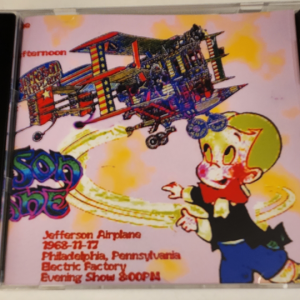Jefferson Airplane: Electric Factory, Philadelphia, Pennsylvania November 17, 1968 - Evening Show Live Concert (1CD)