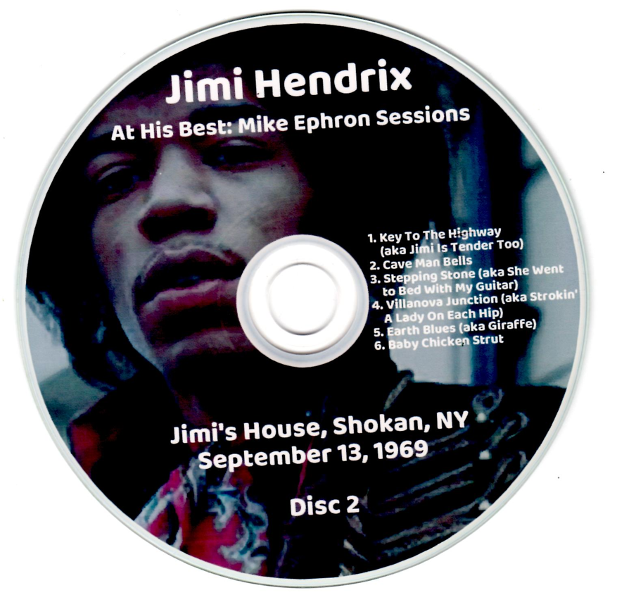 Jimi Hendrix: At His Best: Mike Ephron Sessions - Jimi's House, Shokan, NY, September 13, 1969 (2CD) - Image 4