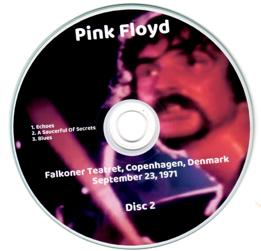 Pink Floyd: Falkoner Teatret, Copenhagen, Denmark September 23, 1971 Live Concert (2CD) - Image 4