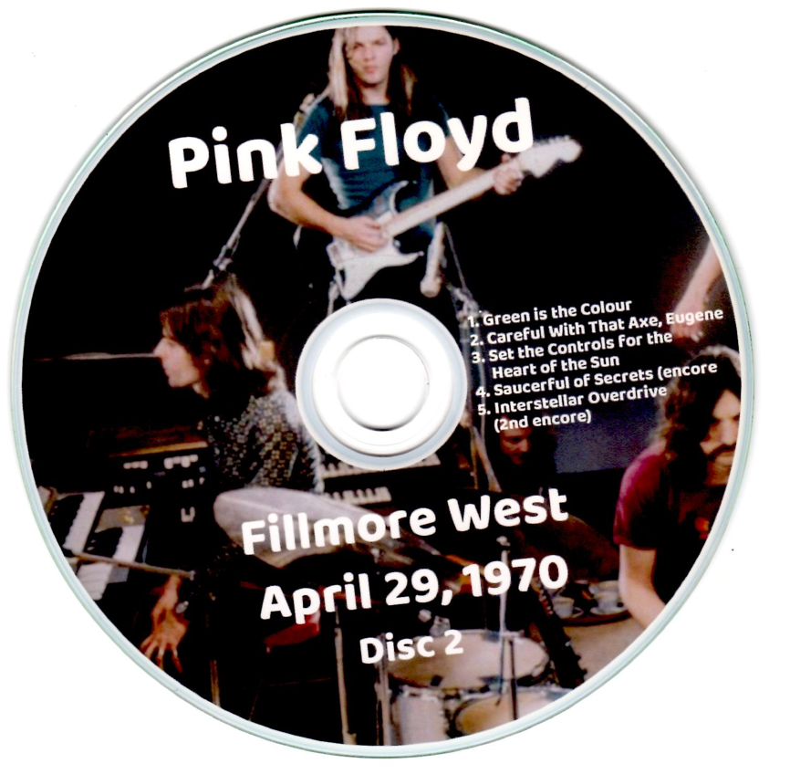 Pink Floyd: Pink Pigs Over Fillmore West Fillmore West, San Francisco, CA 04/29/70 Live Concert (2CD) - Image 4