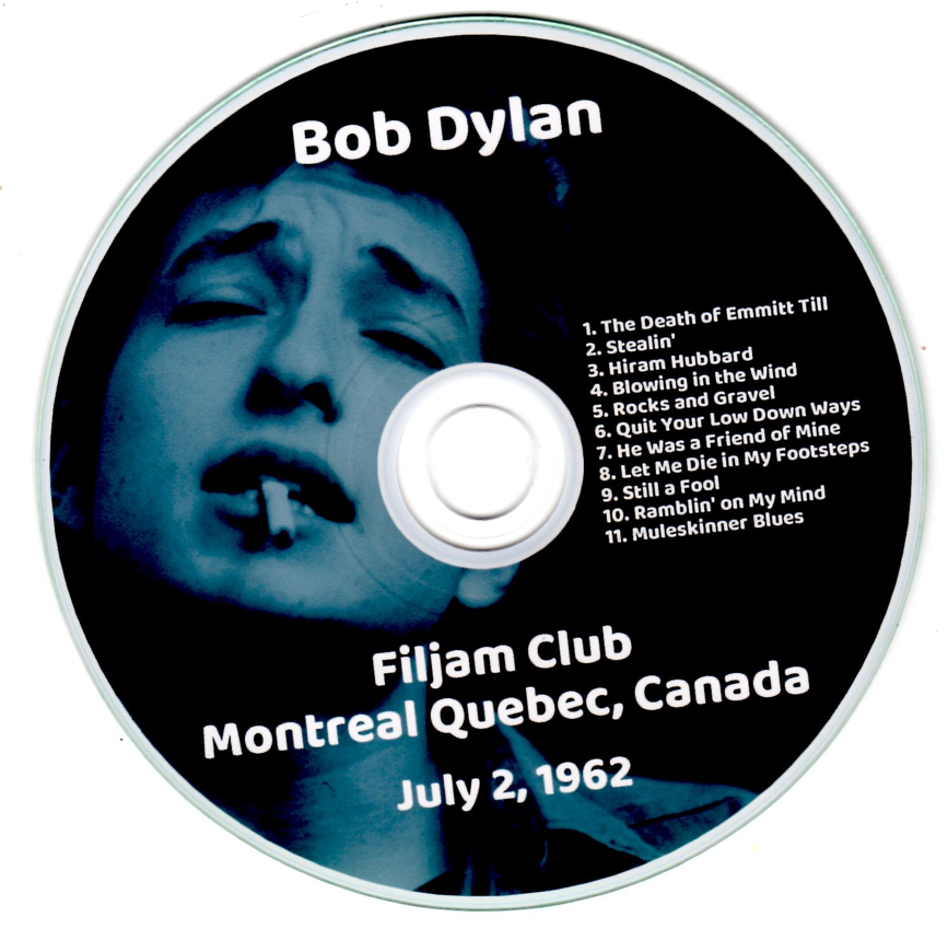 Bob Dylan: Finjan Club, Montreal Quebec July 2, 1962 - Live Concert (1CD) - Image 3