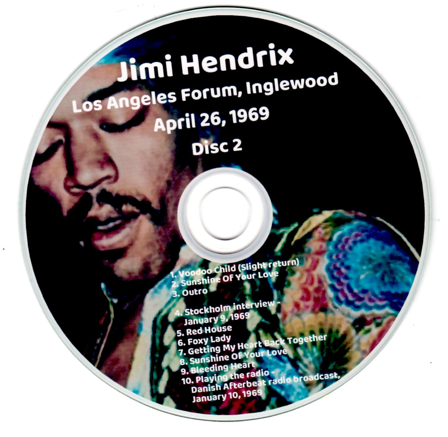 Jimi Hendrix: Los Angeles 1969 - Los Angeles Forum, Inglewood, April 26, 1969 Live Concert (2CD) - Image 4