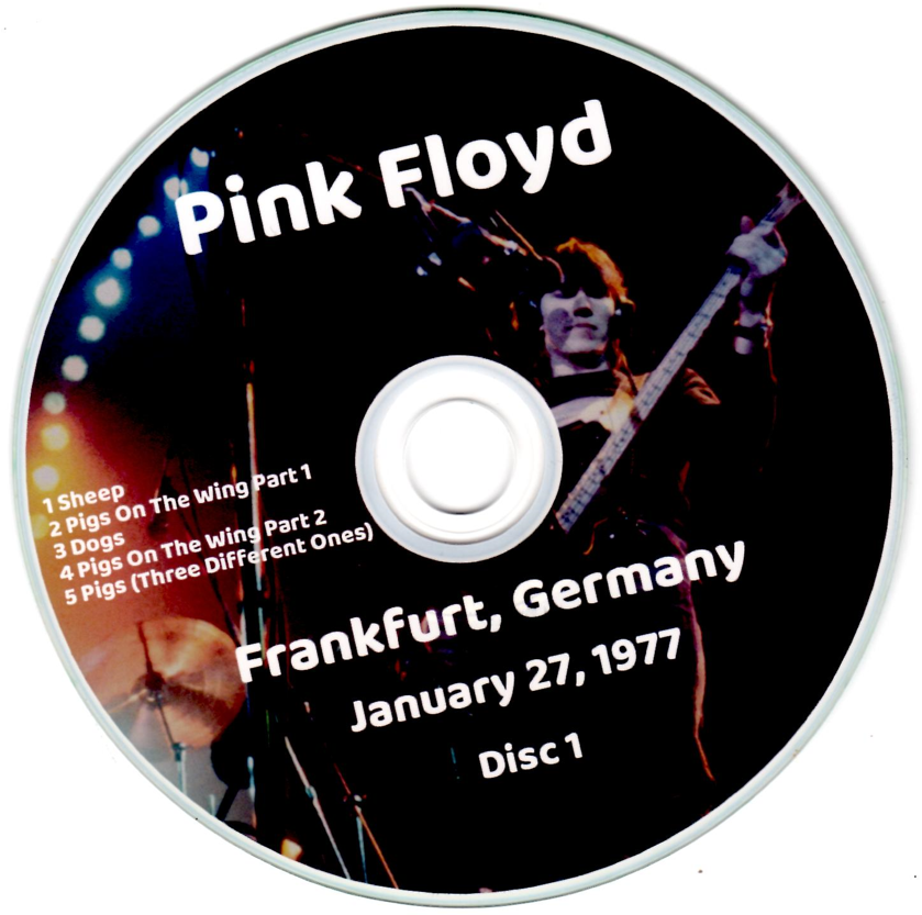 Pink Floyd: From The Masters" January 27, 1977 Frankfurt, Germany Live Concert (2CD) - Image 3