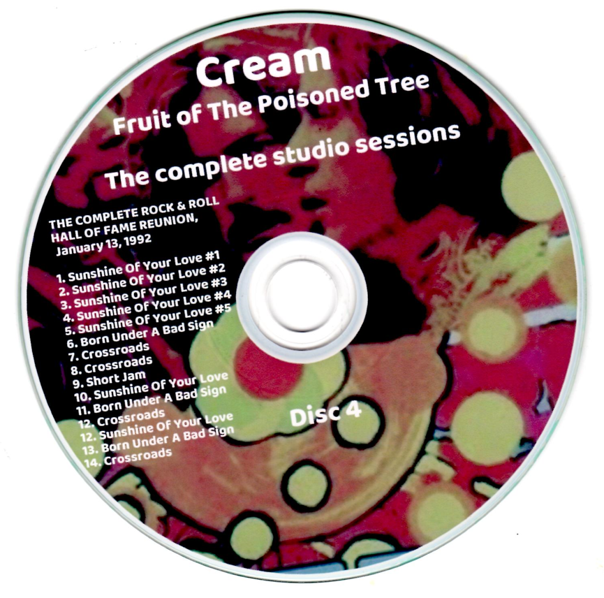 Cream: Fruit of The Poisoned Tree - The complete studio sessions (4CD) - Image 6