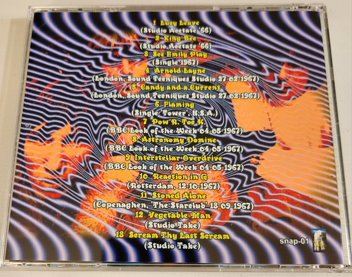 Pink Floyd w/ Syd Barrett: Psychedelic Games for May 1966-1967 Studio Sessions Live Concerts (1CD) - Image 2