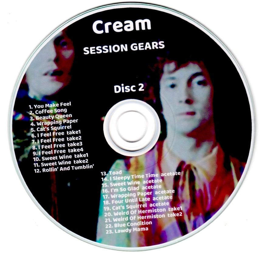 Cream: Session Gears - Studio Sessions, Outtakes (2CD) - Image 4