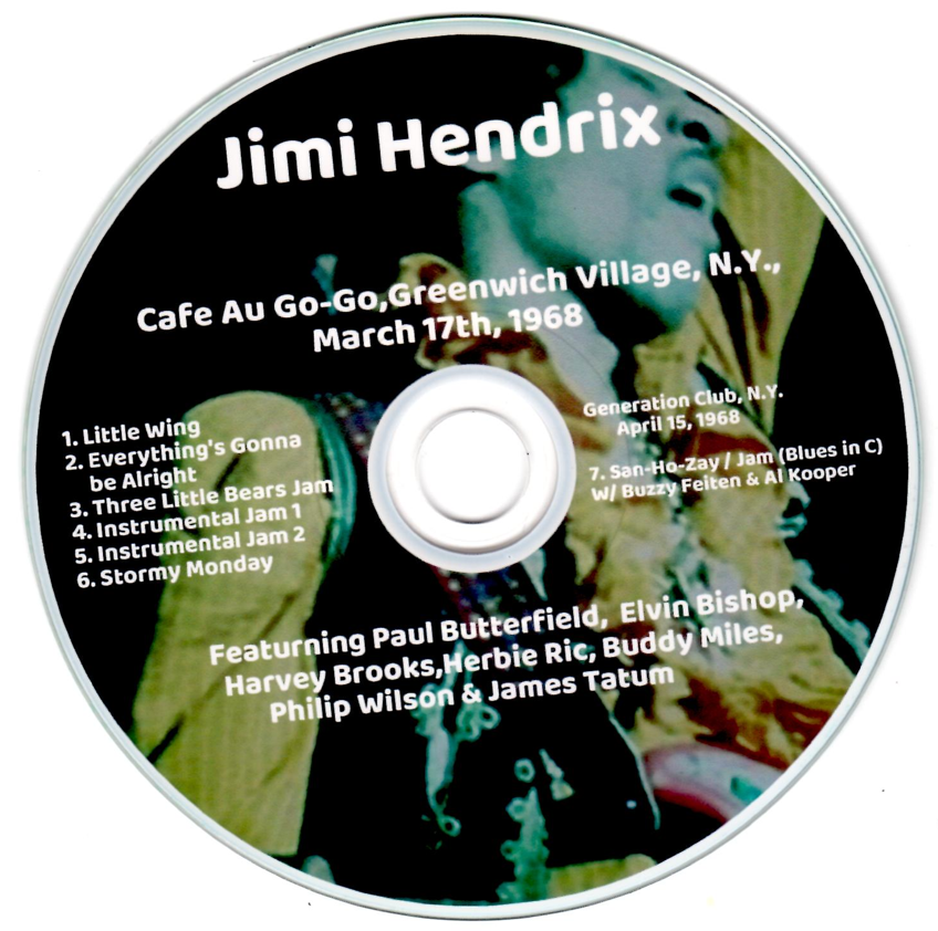 Jimi Hendrix: Care Au Go-Go, Greenwich Village, NY, March 17, 1968 (1CD) - Image 3