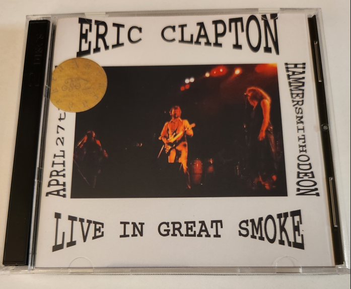 Eric Clapton: Live In Great Smoke Hammersmith Odeon, London April 27, 1977 Live Concert (2CD)