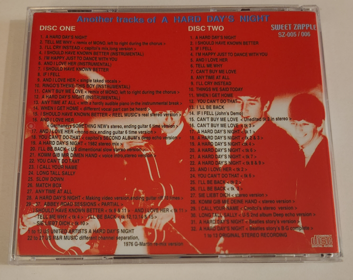 The Beatles: Another Tracks Of A Hard Day's Night -Studio Sessions Outtakes (2CD) - Image 2