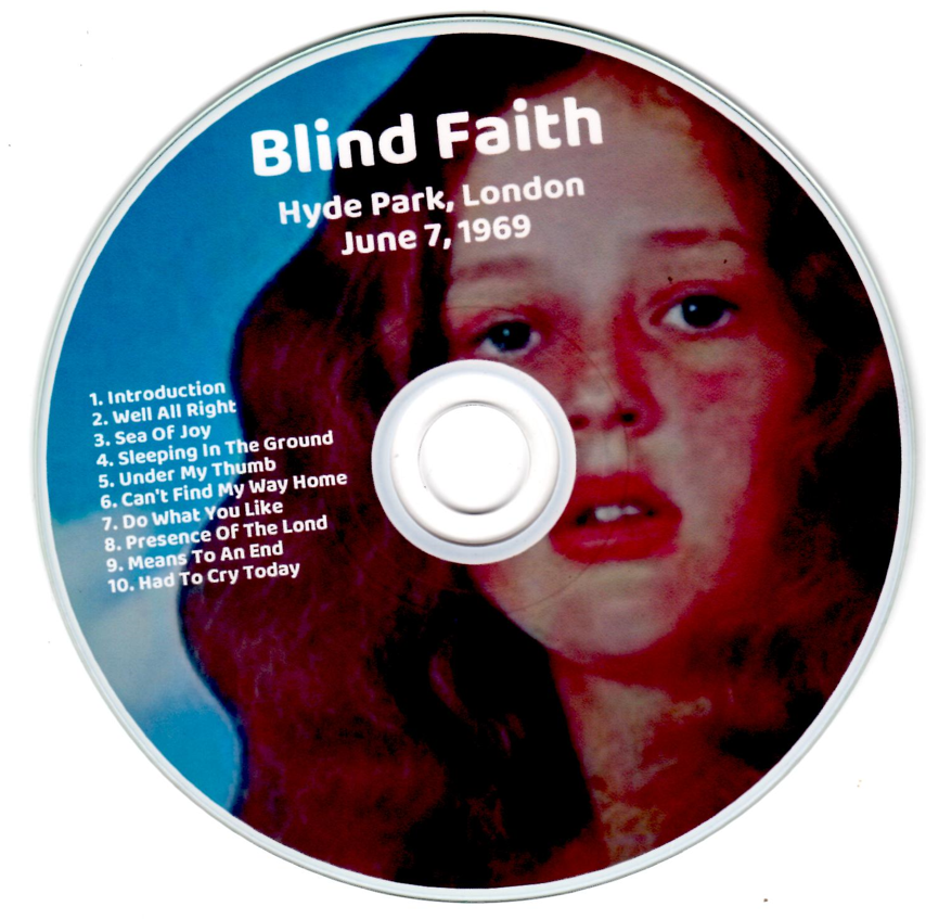 Blind Faith: Hyde Park, London June 7, 1969 Live Concert (1CD) - Image 3