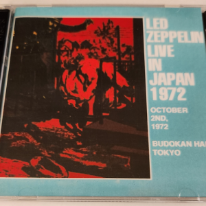 Led Zeppelin: Live In Japan 1972: Tokyo - Budokan Hall, Tokyo, Japan October 2, 1972 Live Concert (2CD)