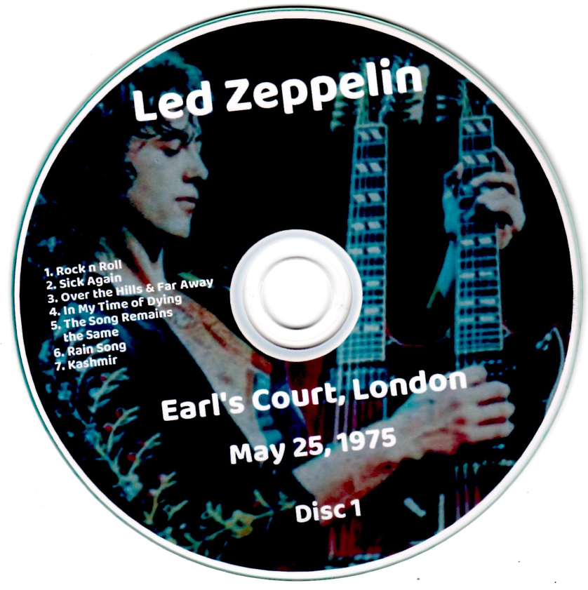 Led Zeppelin: King Jimmy & The West Bromwich Blues Band- Live At Earl's Court Earl's Court, London, May 25, 1975 Live Concert (4CD) - Image 3