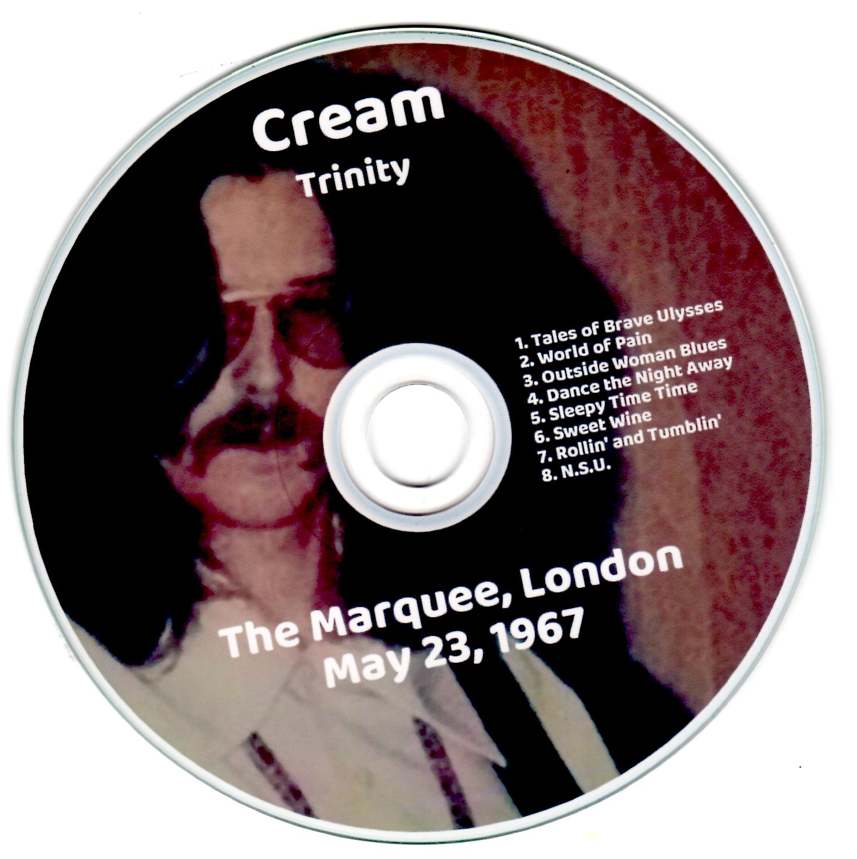 Cream: Trinity - The Marquee, London May 23, 1967 Live Concert (1CD) - Image 3