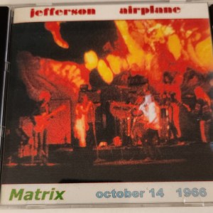 Jefferson Airplane: Matrix, SF. October 14, 1966 Live Concert (1CD)