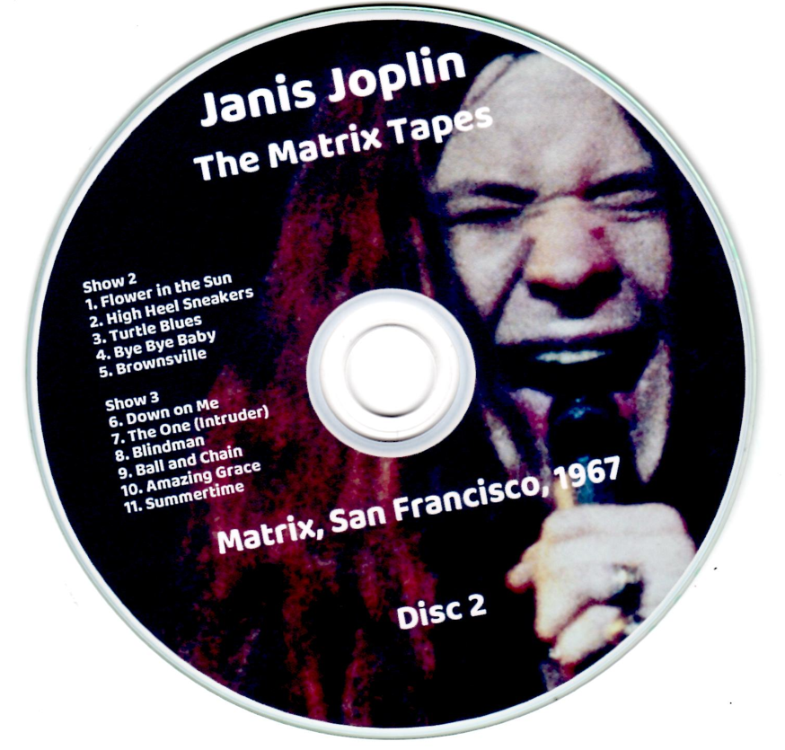 Janis Joplin w/ Big Brother - The Matrix Tapes - Matrix, San Francisco, 1967 (2CD) - Image 4