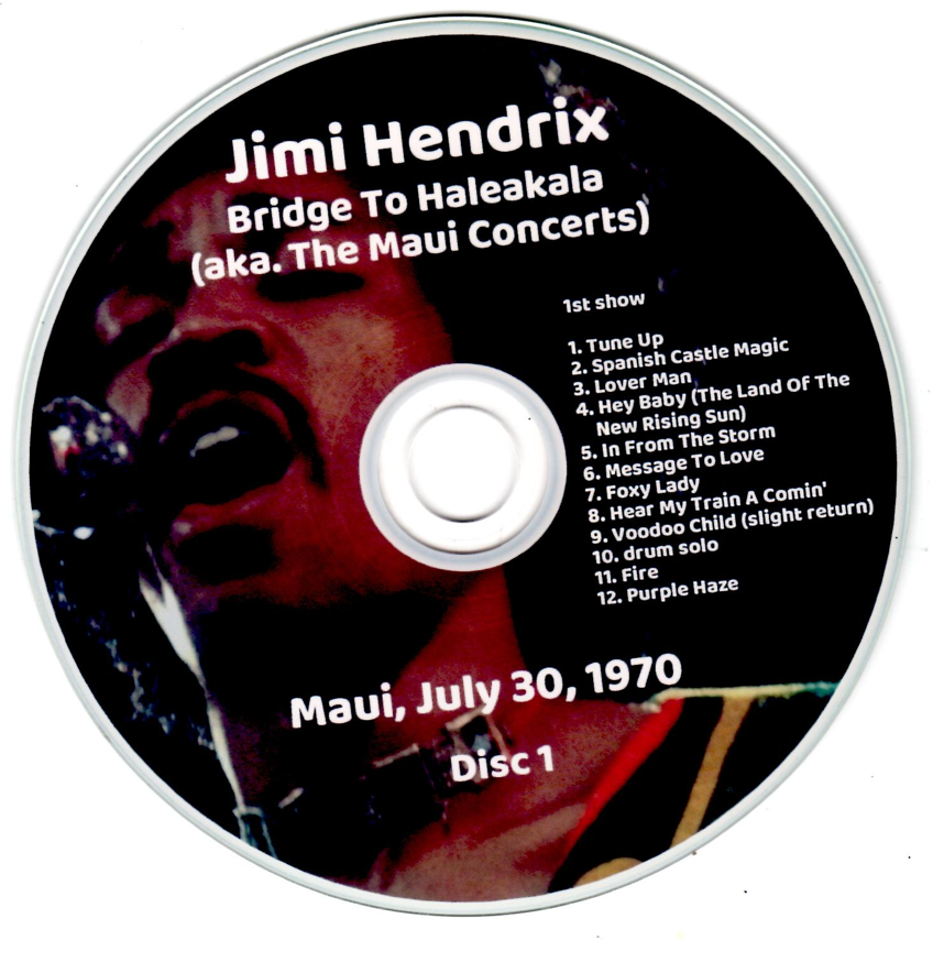 Jimi Hendrix: Bridge To Haleakala - Rainbow Bridge Haleakala Volcano Crater, Maui, July 30, 1970 Live Concert (2CD) - Image 3
