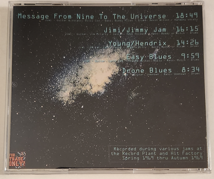 Jimi Hendrix: Message from Nine To The Universe Vol.1-2 Studio Sessions, Outtakes Demos (2 Double CDs=4CD) - Image 2