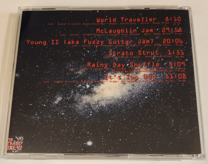 Jimi Hendrix: Message from Nine To The Universe Vol.1-2 Studio Sessions, Outtakes Demos (2 Double CDs=4CD) - Image 6