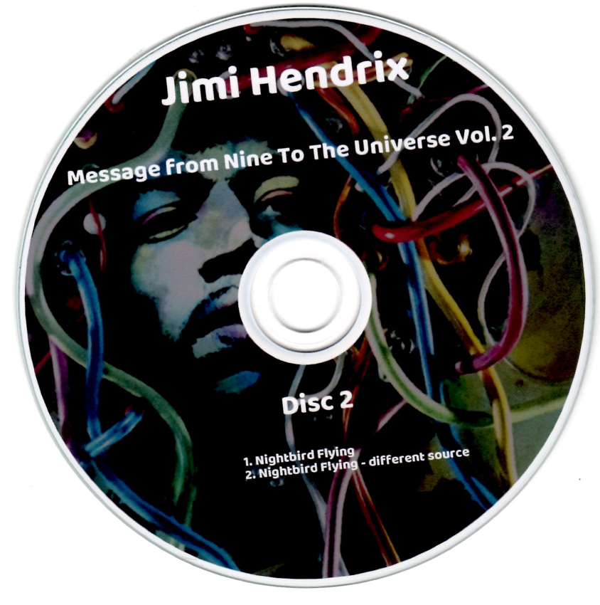 Jimi Hendrix: Message from Nine To The Universe Vol.1-2 Studio Sessions, Outtakes Demos (2 Double CDs=4CD) - Image 8