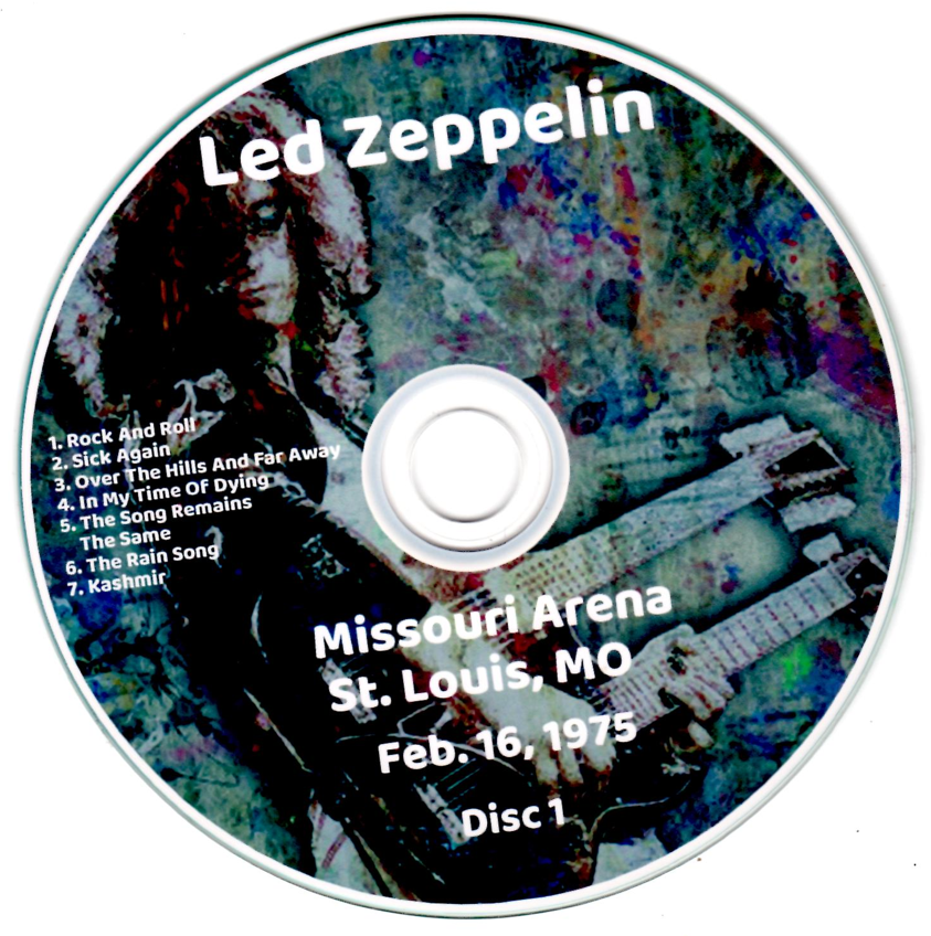 Led Zeppelin: Better Late Than Never - Missouri Arena, St. Louis, MO February 16, 1975 Live Concert (3CD) - Image 3