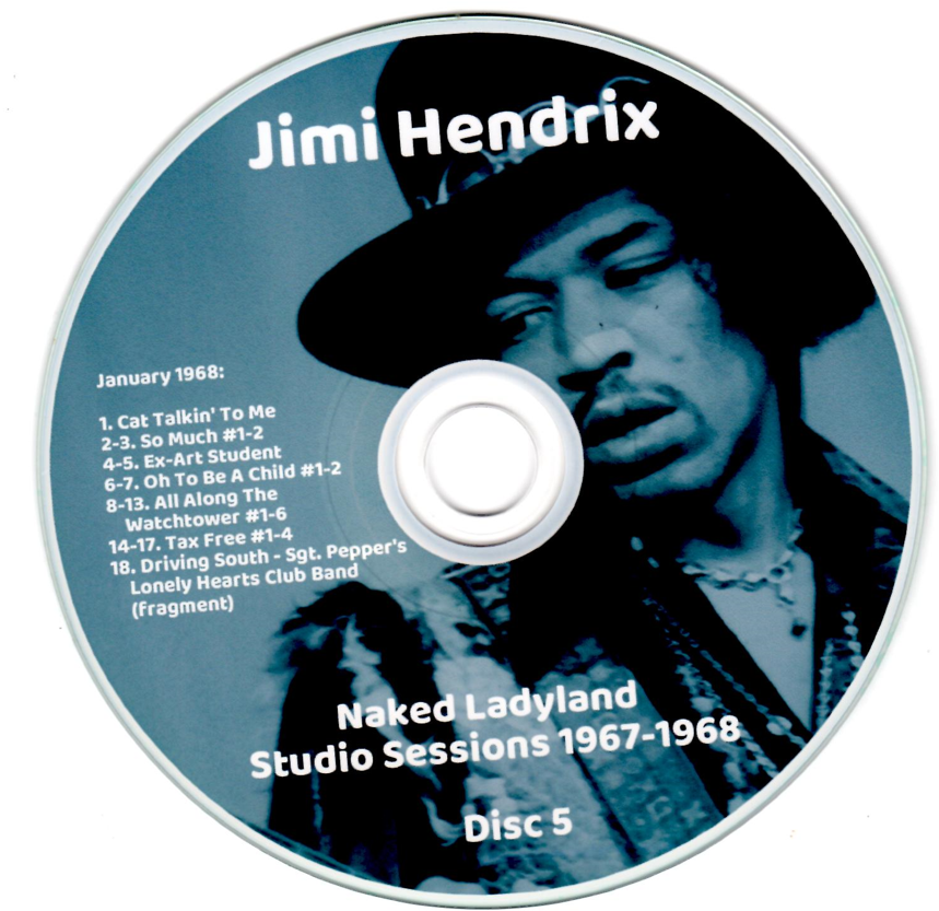 Jimi Hendrix: Naked Ladyland - Studio Sessions 1967-1968 Electric Ladyland Outtakes (6CD Box) - Image 7