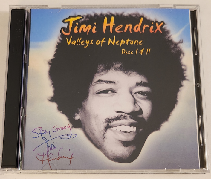 Jimi Hendrix: Valleys of Neptune - Remastered Studio Sessions recordings & Outtakes 1968-70 (2 Double CDs=4CD)