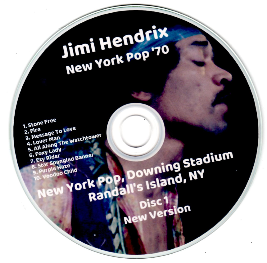 Jimi Hendrix: New York Pop, Downing Stadium, Randall's Island, NY July 17, 1970 Live Concert (1CD) - Image 3
