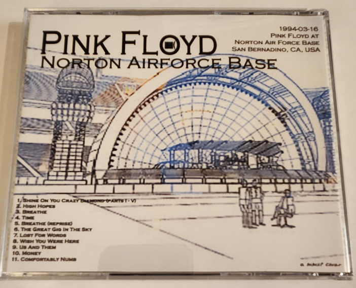 Pink Floyd: Norton Air Force Base San Bernadino, California March 16, 1994 Live Concert (1CD) - Image 2
