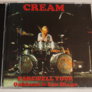 Cream: Final US Tour - Oakland, CA, October 4, 1968 + San Diego, CA, October 20, 1968 Live Concerts (2CD)
