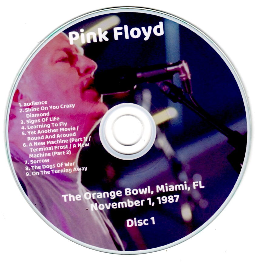 Pink Floyd: The Orange Bowl, Miami, FL November 1, 1987 Live Concert (2CD) - Image 3