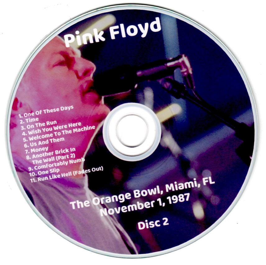 Pink Floyd: The Orange Bowl, Miami, FL November 1, 1987 Live Concert (2CD) - Image 4
