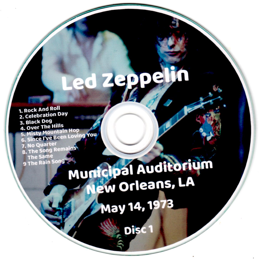 Led Zeppelin: The Witch Queen Municipal Auditorium, New Orleans, Louisiana May 14, 1973 Live Concert (3CD) - Image 3