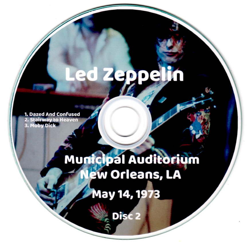 Led Zeppelin: The Witch Queen Municipal Auditorium, New Orleans, Louisiana May 14, 1973 Live Concert (3CD) - Image 4