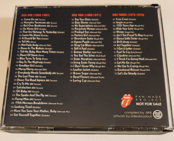 Rolling Stones: Outtakes And Alternates (1963-1979) Sessions, Demos & Rehearsals (3CD) - Image 2