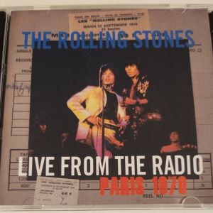 Rolling Stones: Live From Radio Paris 1970 Palais Des Sports, Paris, France, September 22, 1970 Live Concert (2CD)