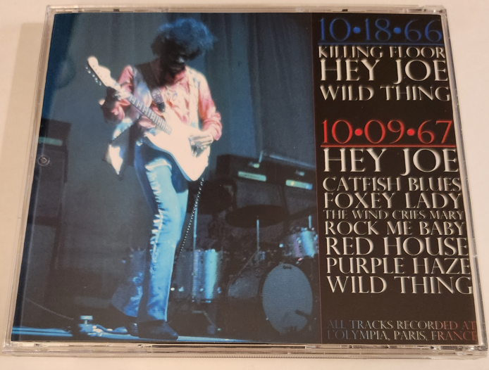 Jimi Hendrix: Je Vous Aime Beaucoup - Musicorama, L'Olympia, Paris, Oct 18, 1966 + Oct. 9, 1967 (1CD) - Image 2