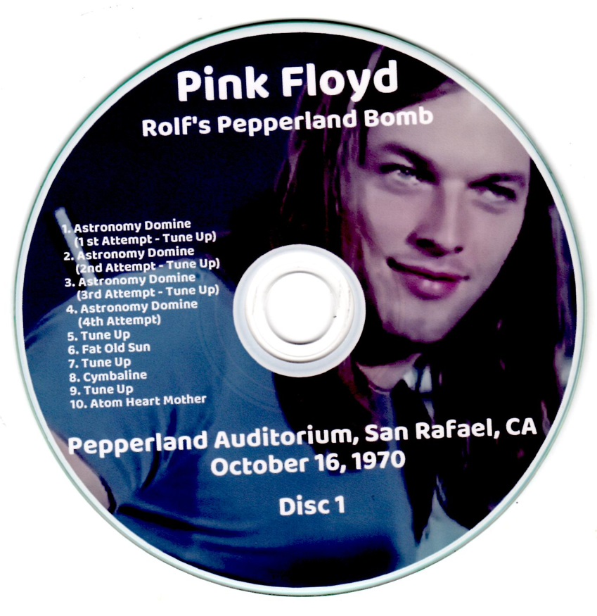 Pink Floyd: Rolf's Pepperland Bomb Pepperland Auditorium, San Rafael, CA October 16, 1970 Live Concert (2CD) - Image 3