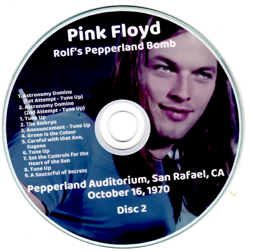 Pink Floyd: Rolf's Pepperland Bomb Pepperland Auditorium, San Rafael, CA October 16, 1970 Live Concert (2CD) - Image 4