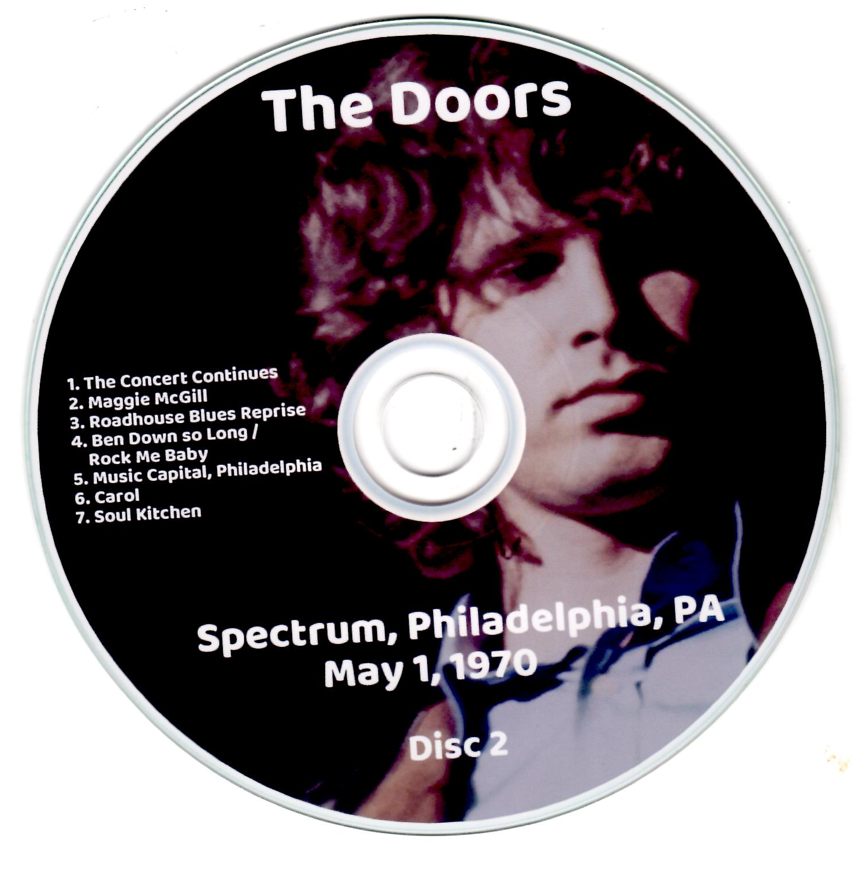 The Doors: Live in Philadelphia '70 - May 1st 1970, Spectrum, PA Live Concert (2CD) - Image 4