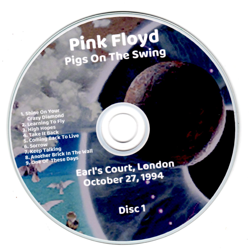 Pink Floyd: Pigs On The Swing Earl's Court, London October 27, 1994 Live Concert (2CD) - Image 3