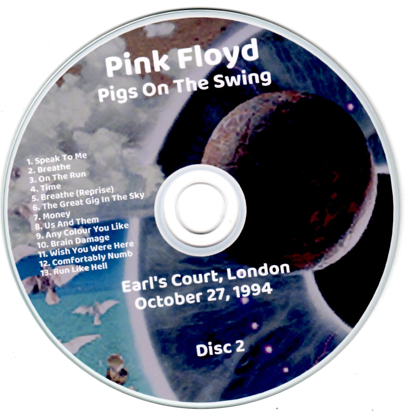 Pink Floyd: Pigs On The Swing Earl's Court, London October 27, 1994 Live Concert (2CD) - Image 4