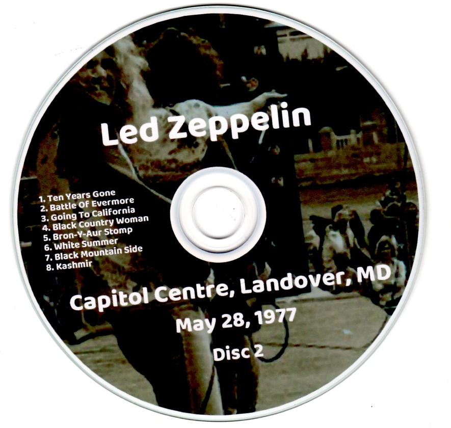 Led Zeppelin: The Powhatan Confederacy - Capitol Center, Landover, Maryland May 28, 1977 Live Concert (3CD) - Image 4