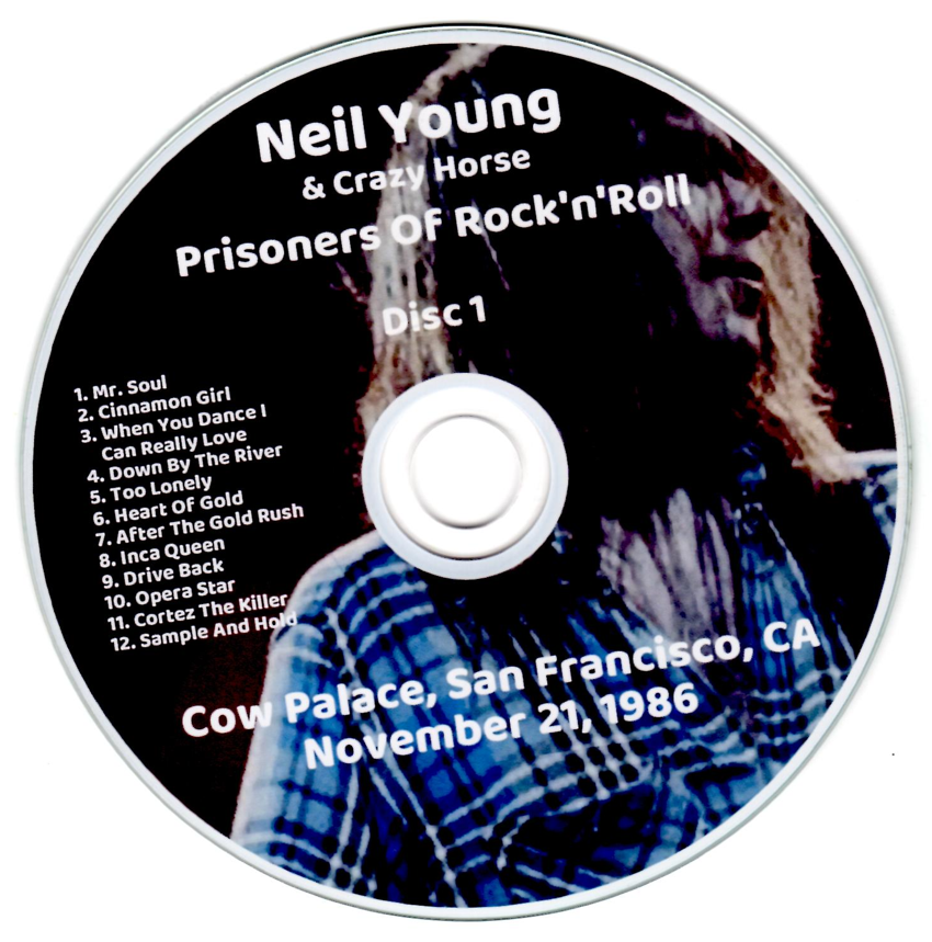 Neil Young: Prisoners Of Rock'n'Roll Cow Palace, San Francisco, CA November 21, 1986 Live Concert (2CD) - Image 3