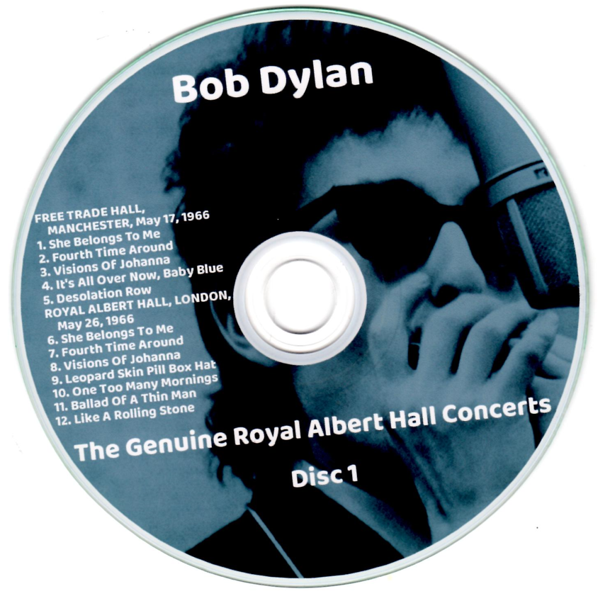 Bob Dylan: The Genuine Royal Albert Hall Concerts - Manchester 5-17-66 + London May 26, 27, 1966 + London 5-19-66 (2CD) - Image 3
