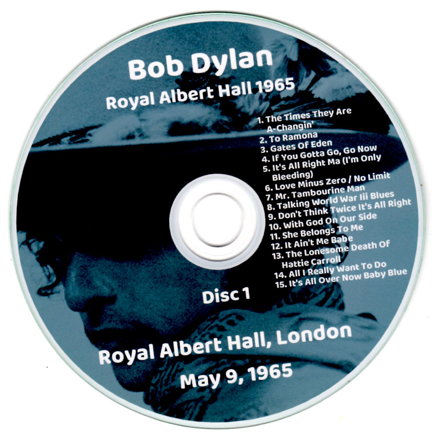 Bob Dylan: Royal Albert Hall 1965: 2012 Remaster - Royal Albert Hall, London May 9, 1965 Live Concert (2CD) - Image 3