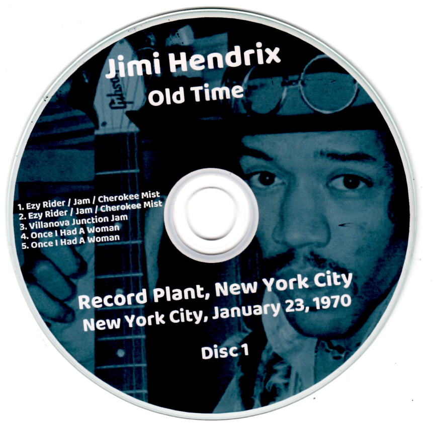 Jimi Hendrix: Old Time - Record Plant, New York City, January 23, 1970 Studio Sessions Outtakes (2CD) - Image 3