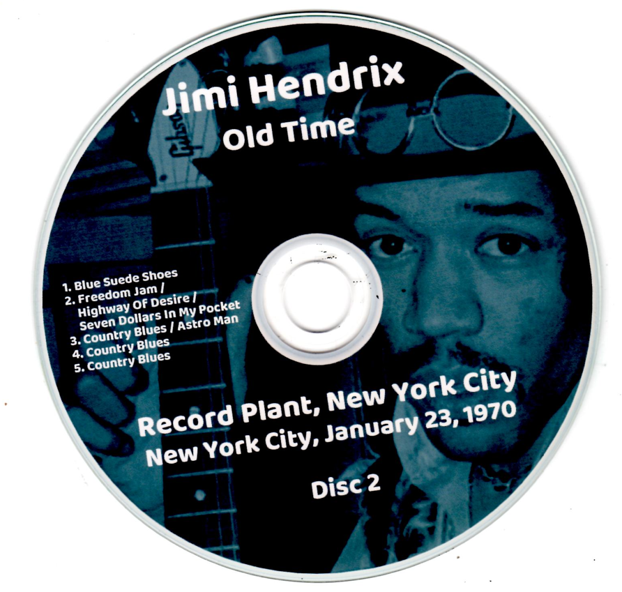 Jimi Hendrix: Old Time - Record Plant, New York City, January 23, 1970 Studio Sessions Outtakes (2CD) - Image 4