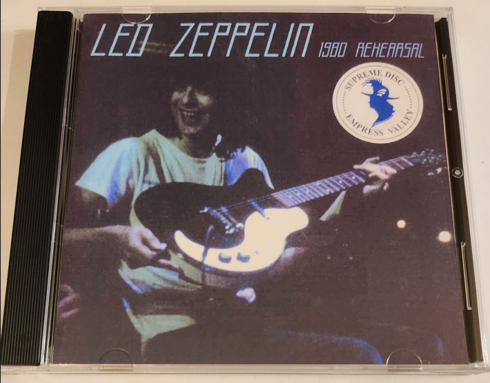 Led Zeppelin: 1980 Rehearsal - Empress Valley Victoria Theatre, London, UK May 1980 Studio Session (1CD)