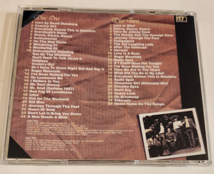 Neil Young: Retrospection Rarities & outtakes 1969-1971 Live Concert + Studio Sessions (2CD) - Image 2